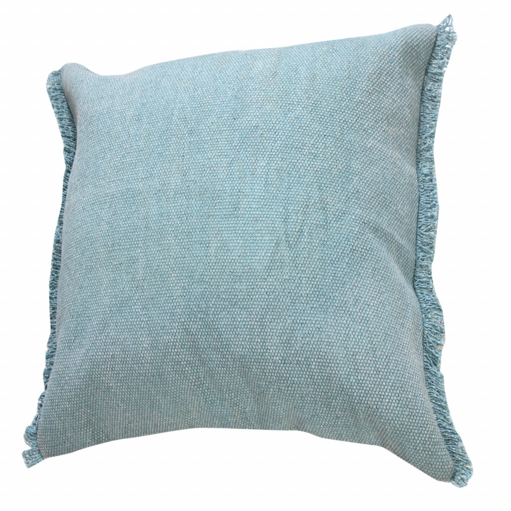 14" X 36" Jet Black 100% Cotton Zippered Pillow