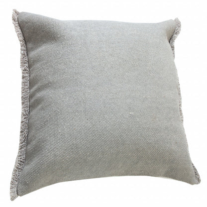 14" X 36" Jet Black 100% Cotton Zippered Pillow