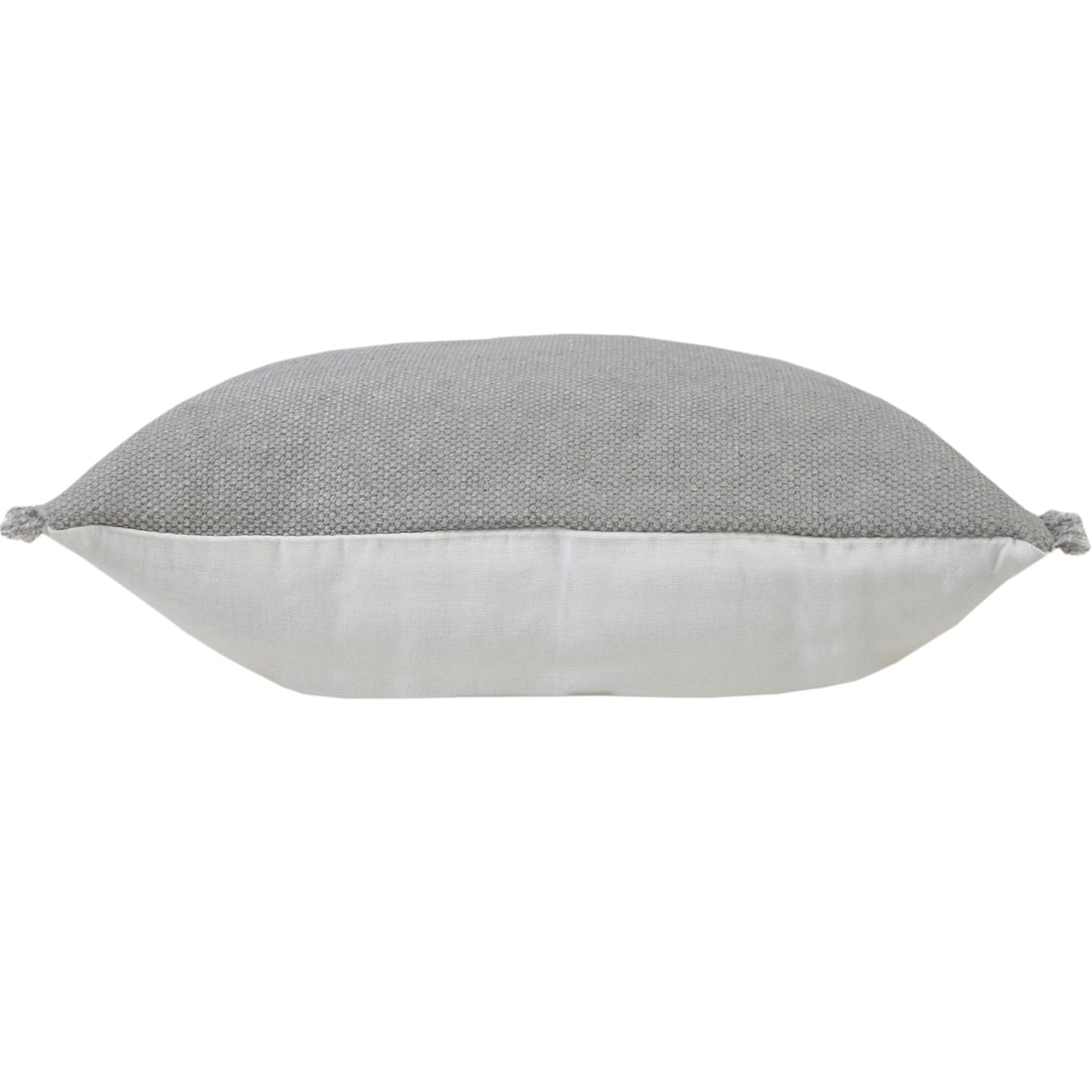 14" X 36" Jet Black 100% Cotton Zippered Pillow