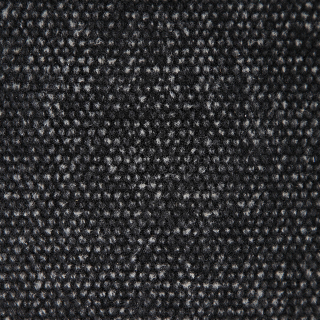 14" X 36" Jet Black 100% Cotton Zippered Pillow