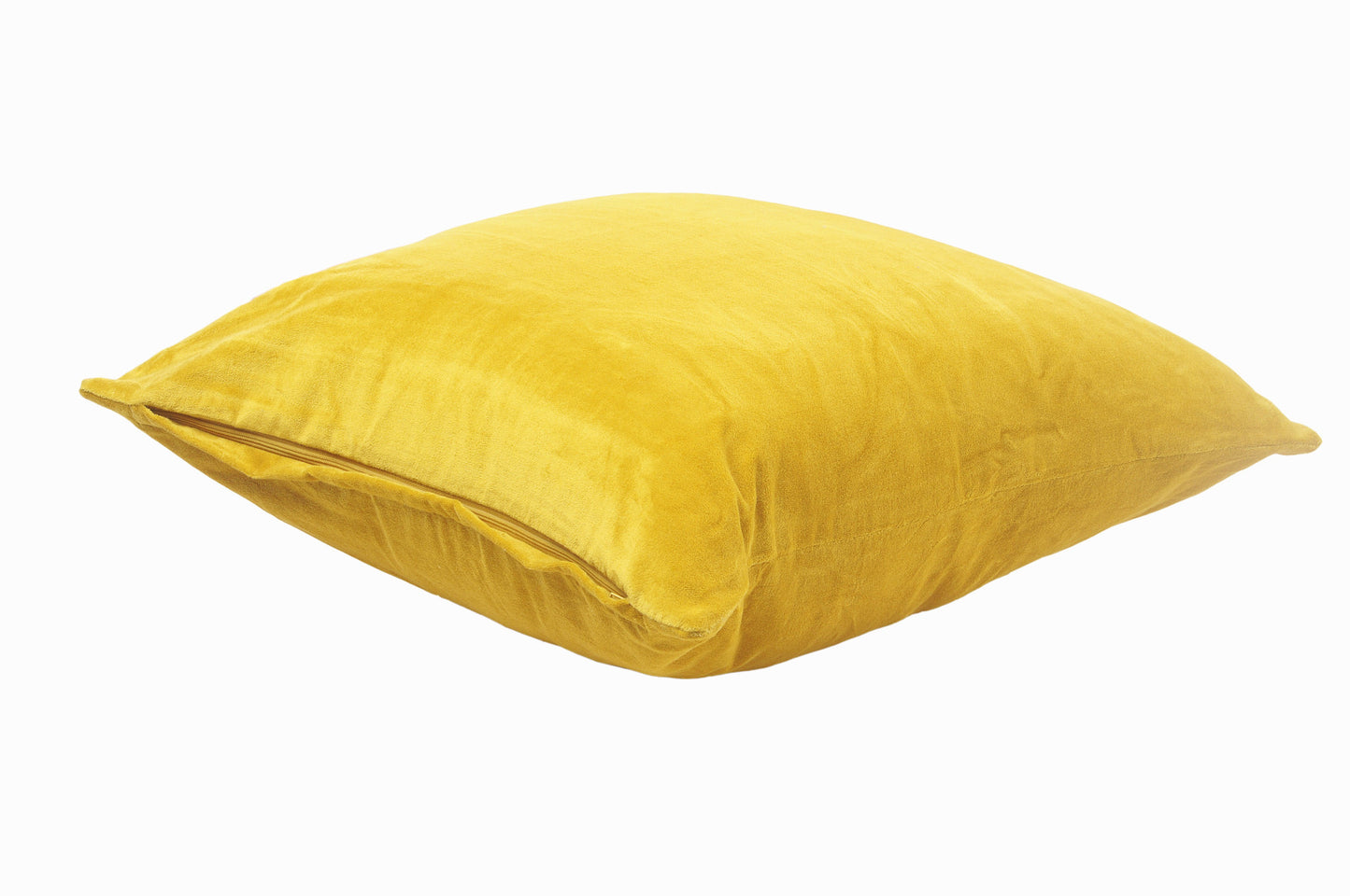 20" X 20" Taupe Cotton Zippered Pillow