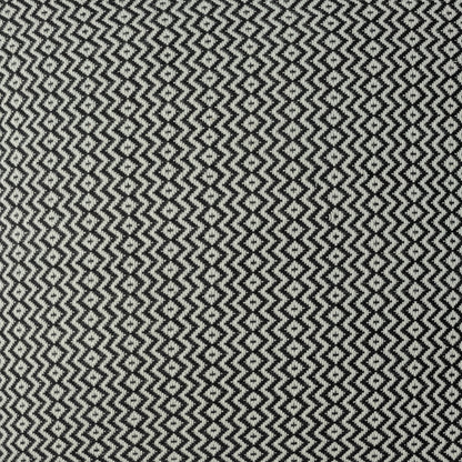 18" X 18" Light Blue 100% Cotton Geometric Zippered Pillow