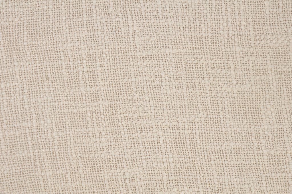 20" X 20" Round Birch Round 100% Cotton Zippered Pillow