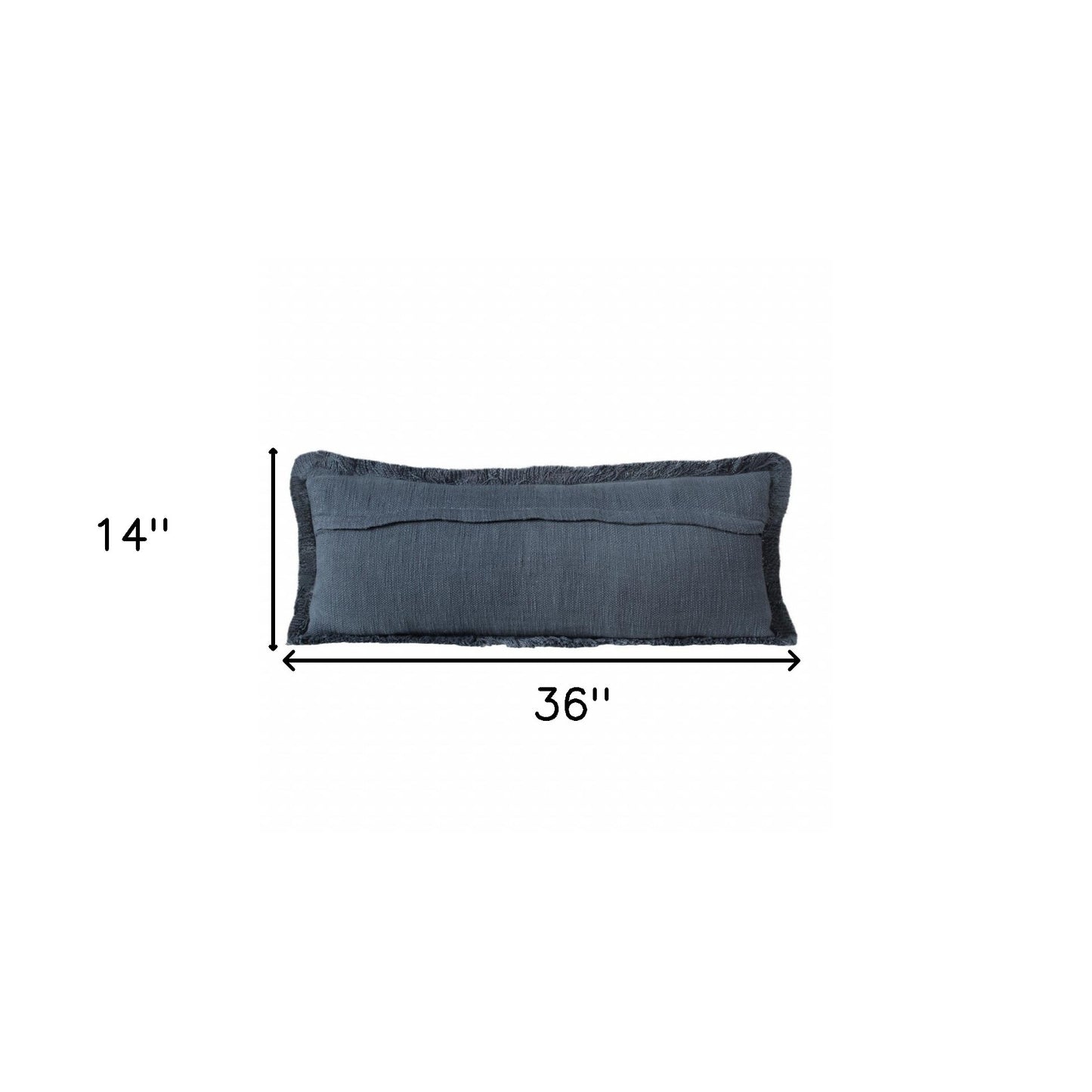20" X 20" Micro Gray 100% Cotton Zippered Pillow