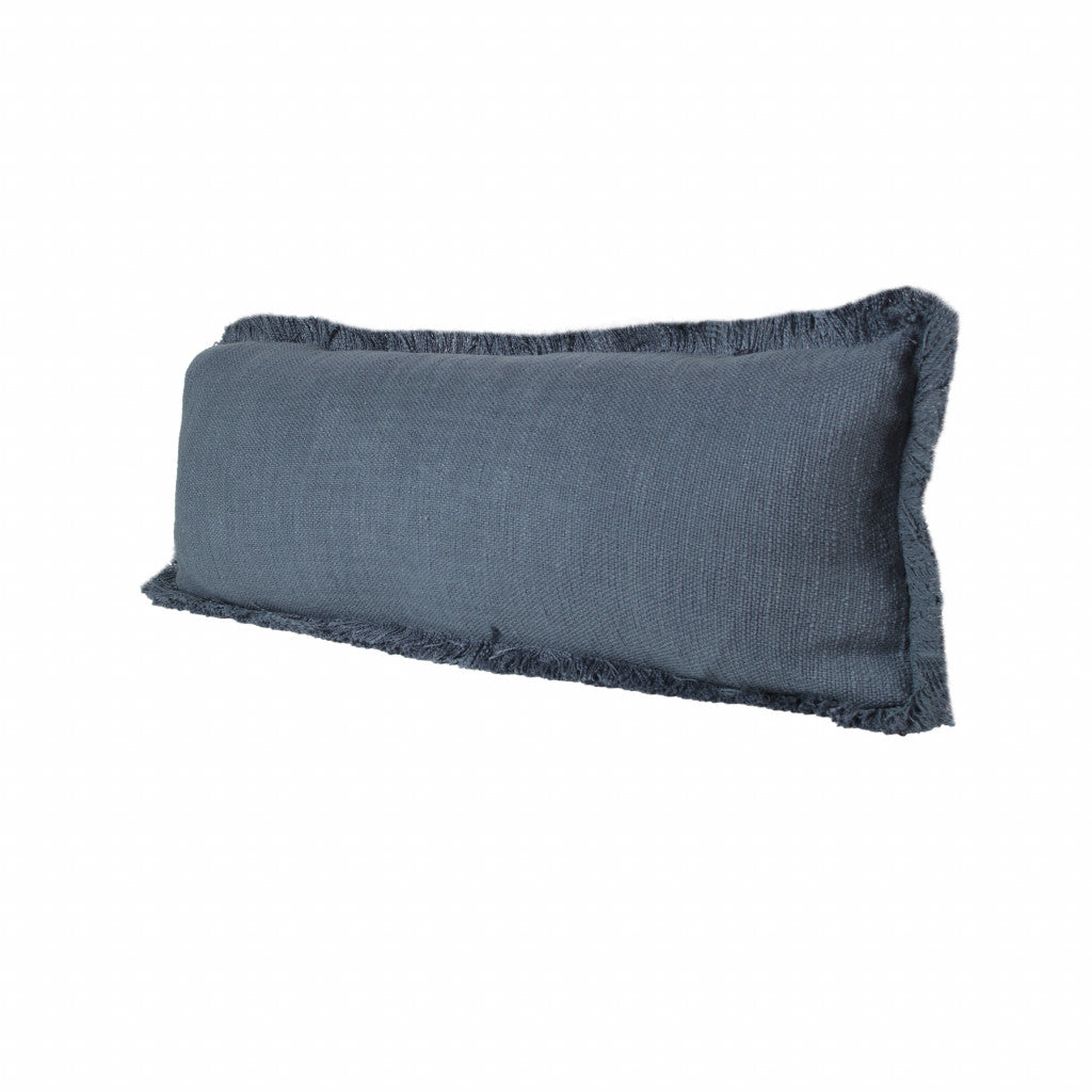20" X 20" Micro Gray 100% Cotton Zippered Pillow