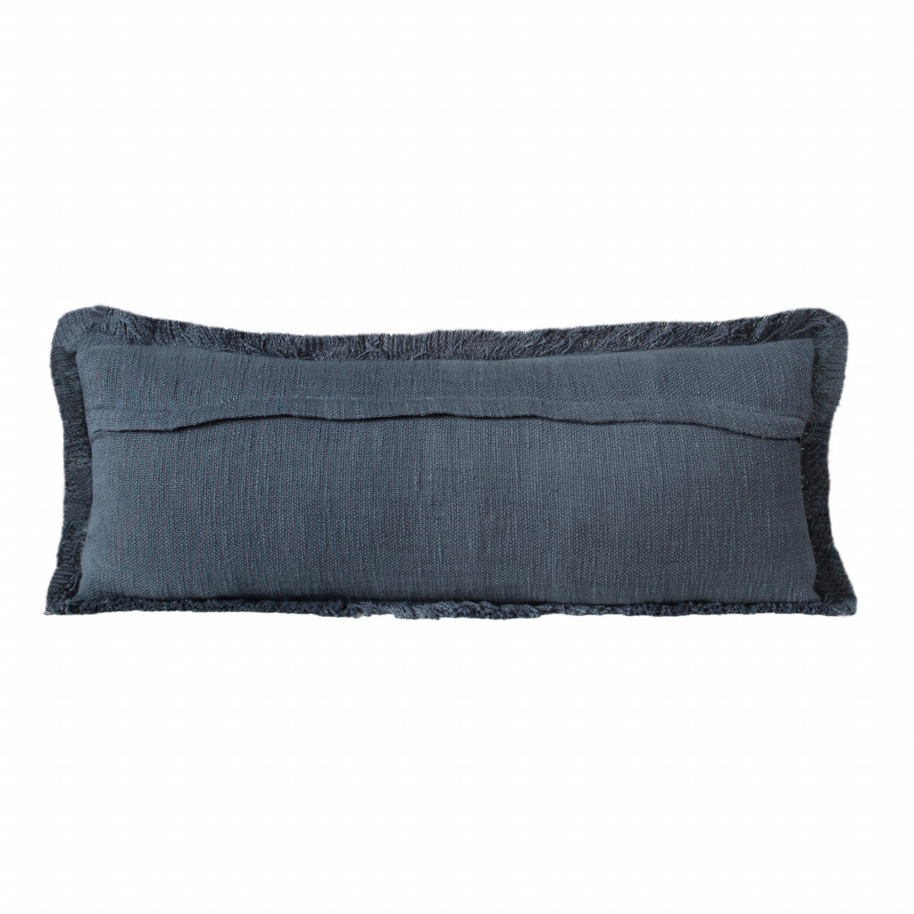 20" X 20" Micro Gray 100% Cotton Zippered Pillow
