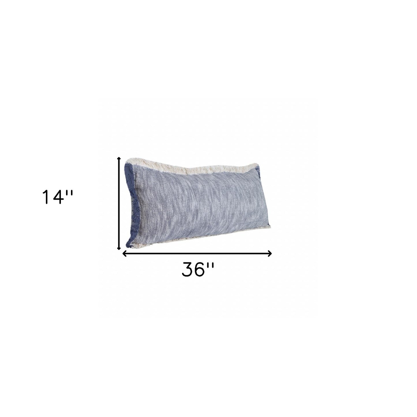 20" X 20" Micro Gray 100% Cotton Zippered Pillow