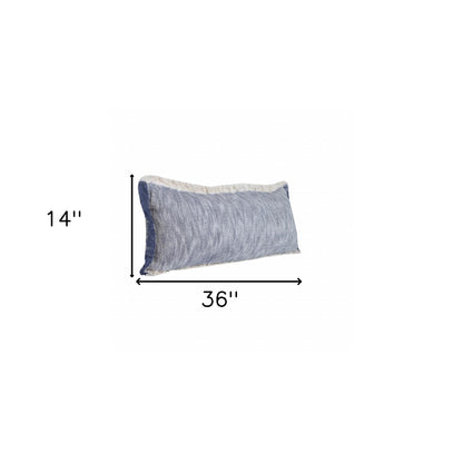 20" X 20" Micro Gray 100% Cotton Zippered Pillow