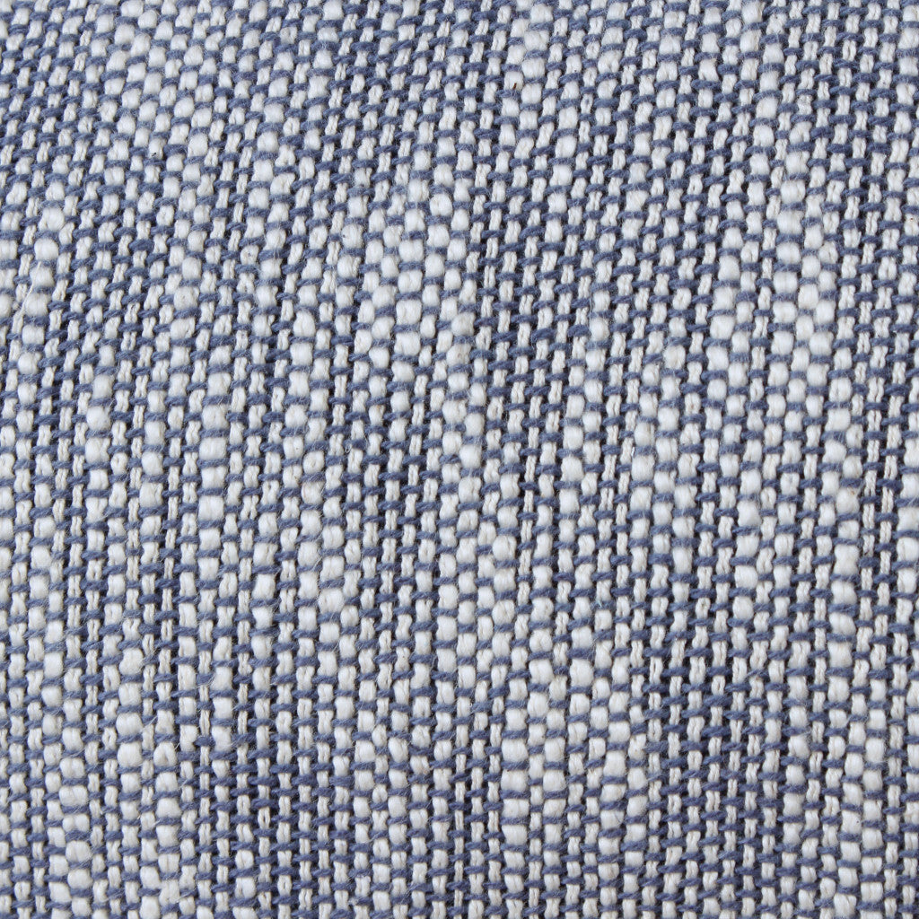 20" X 20" Micro Gray 100% Cotton Zippered Pillow