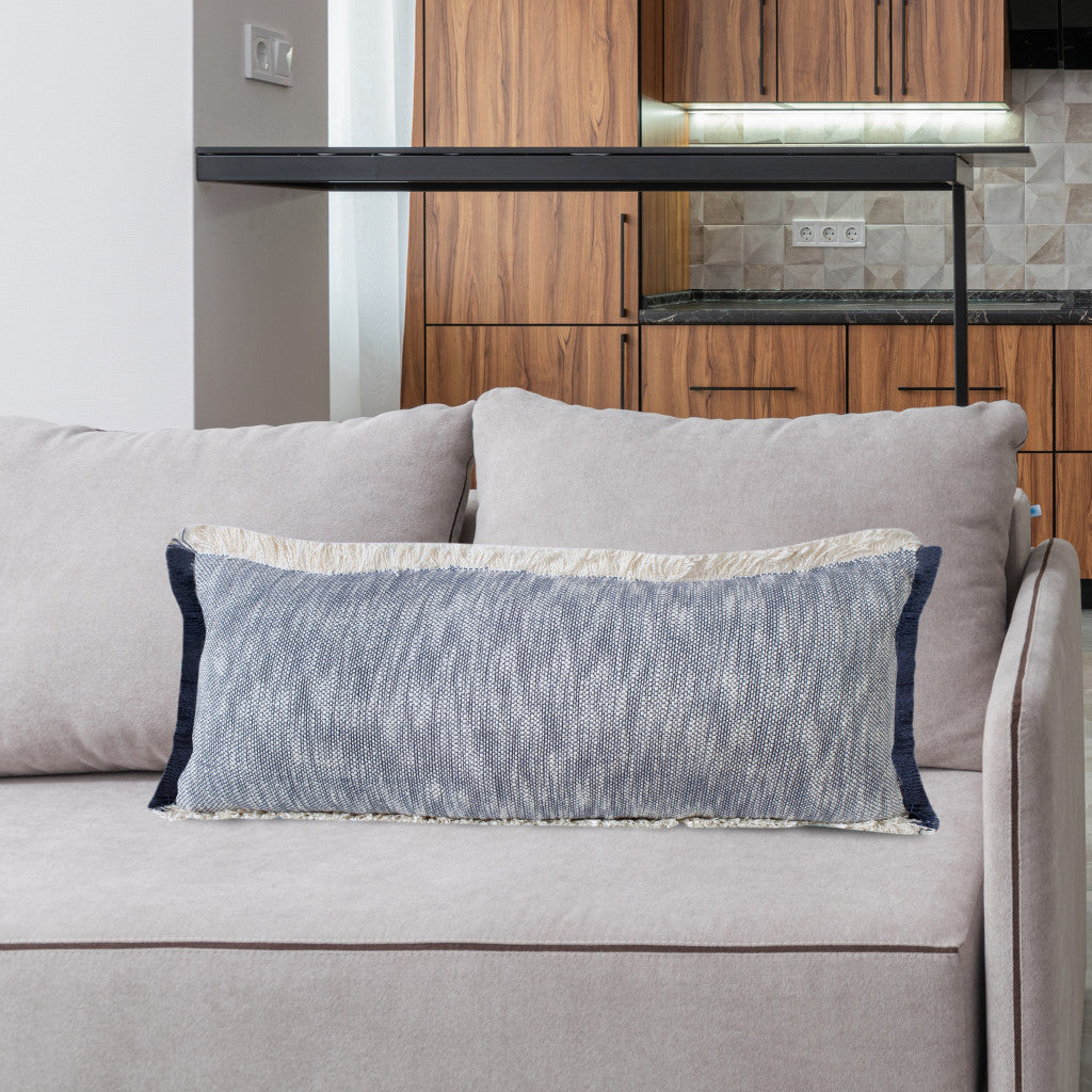 20" X 20" Micro Gray 100% Cotton Zippered Pillow