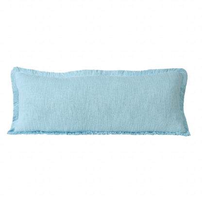20" X 20" Micro Gray 100% Cotton Zippered Pillow