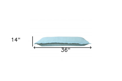 20" X 20" Micro Gray 100% Cotton Zippered Pillow
