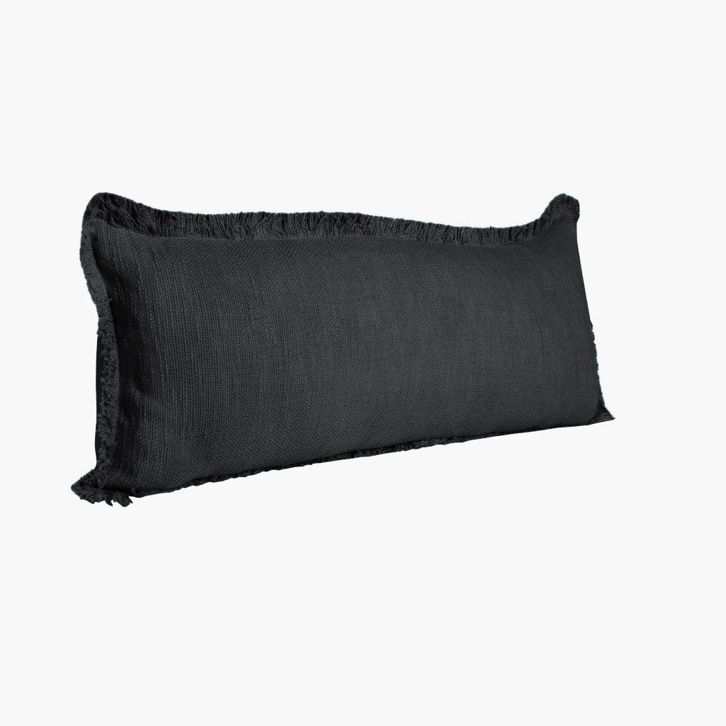 20" X 20" Micro Gray 100% Cotton Zippered Pillow
