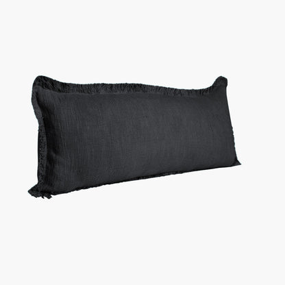 20" X 20" Micro Gray 100% Cotton Zippered Pillow