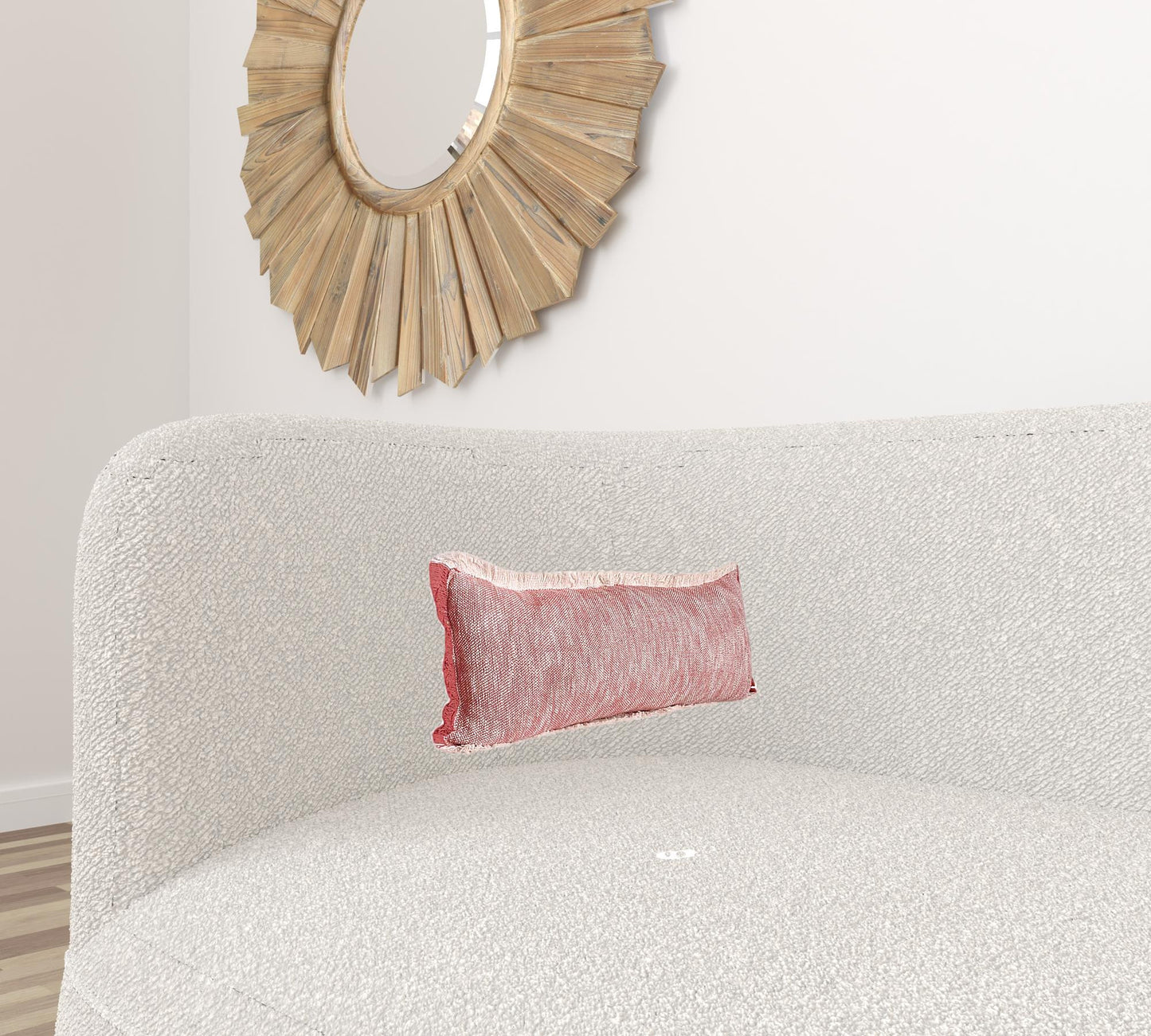 20" X 20" Micro Gray 100% Cotton Zippered Pillow
