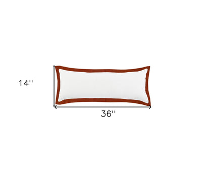 20" X 20" White And Black 100% Cotton Geometric Zippered Pillow