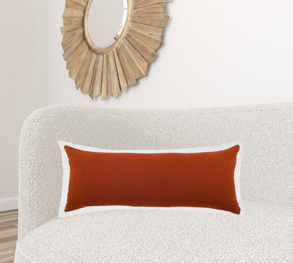20" X 20" White And Black 100% Cotton Geometric Zippered Pillow