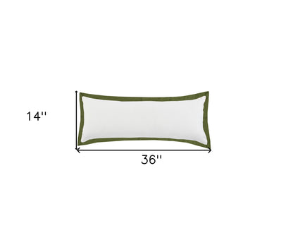 20" X 20" White And Black 100% Cotton Geometric Zippered Pillow