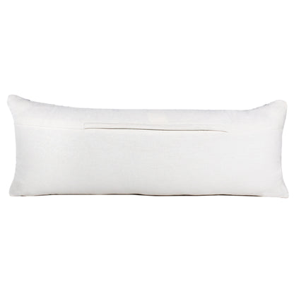 20" X 20" Black And White 100% Cotton Geometric Zippered Pillow