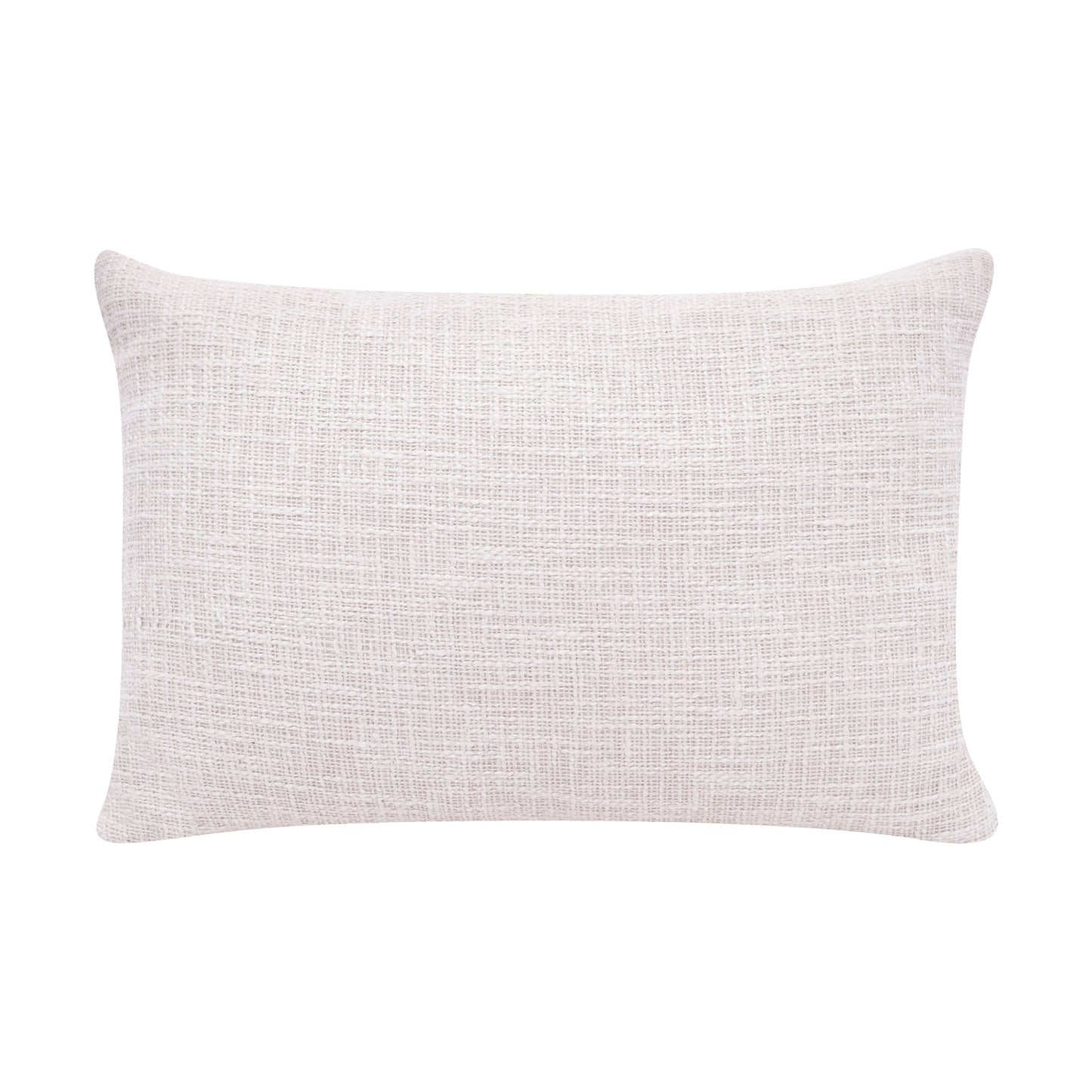 20" X 20" Black And Ivory 100% Cotton Geometric Zippered Pillow