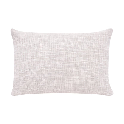 20" X 20" Black And Ivory 100% Cotton Geometric Zippered Pillow