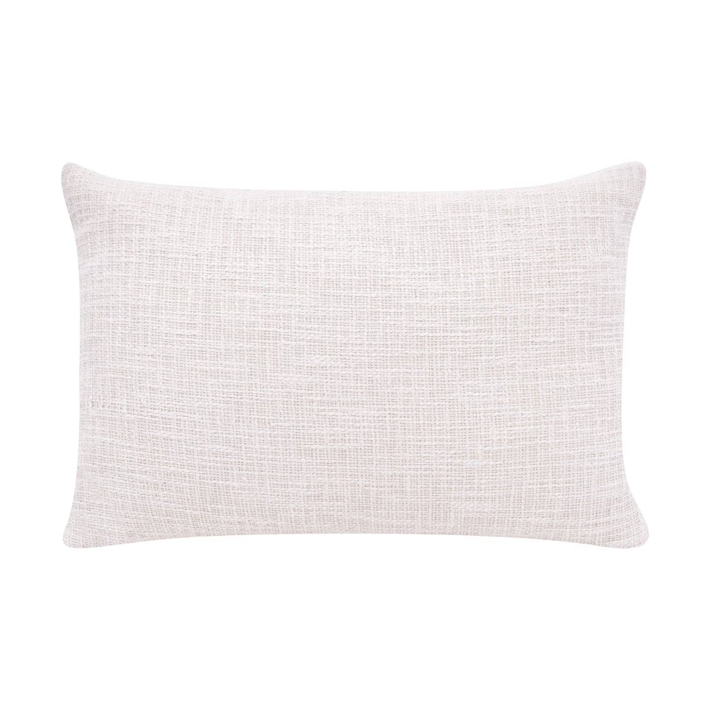 20" X 20" Black And Ivory 100% Cotton Geometric Zippered Pillow