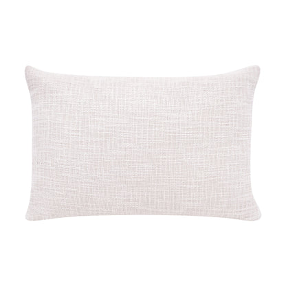 20" X 20" Black And Ivory 100% Cotton Geometric Zippered Pillow