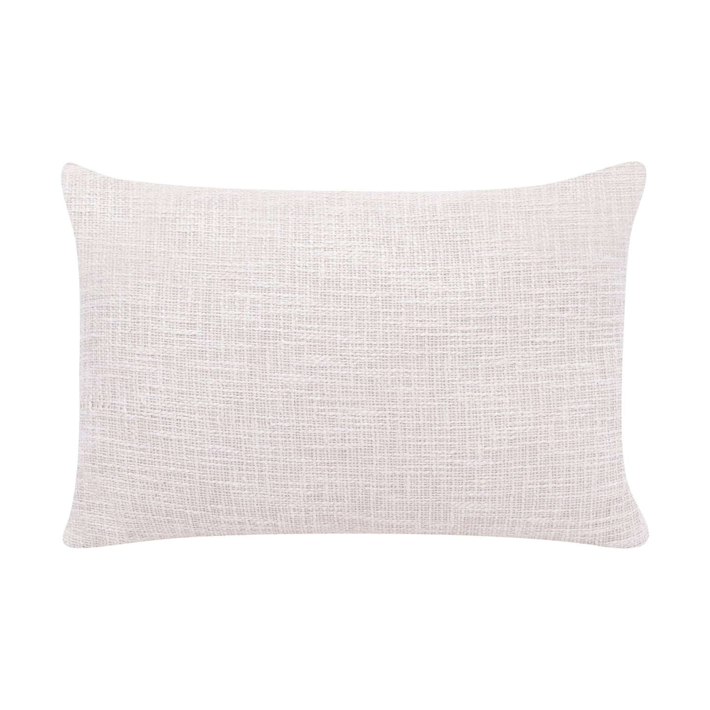 20" X 20" Black And Ivory 100% Cotton Geometric Zippered Pillow