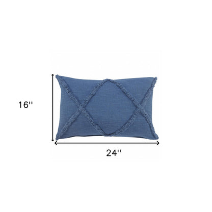 20" X 20" Ivory 100% Cotton Zippered Pillow