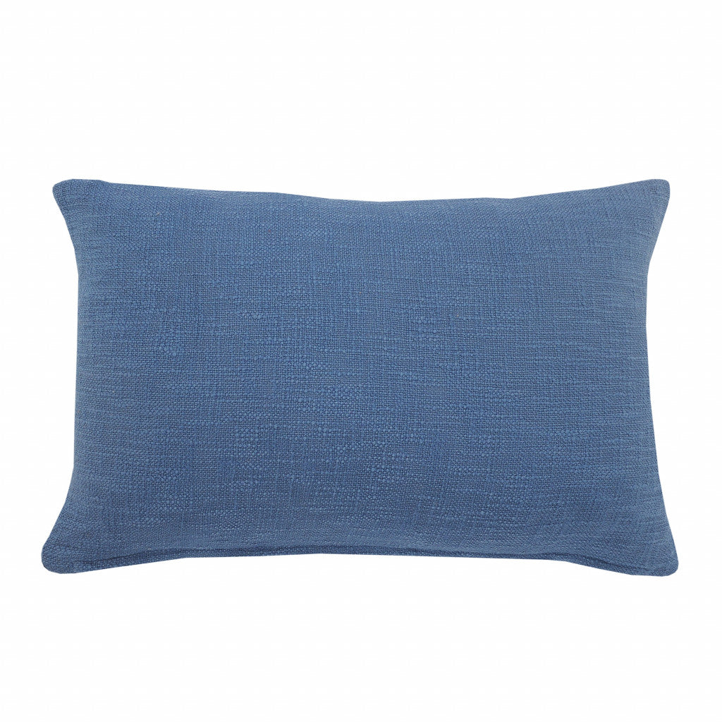 20" X 20" Ivory 100% Cotton Zippered Pillow