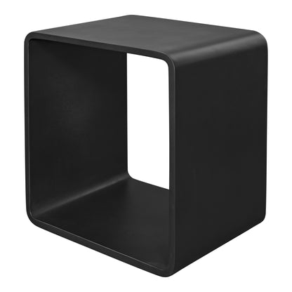 18" Black Open Geo Cube Display Bookcase