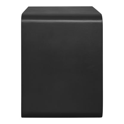 18" Black Open Geo Cube Display Bookcase