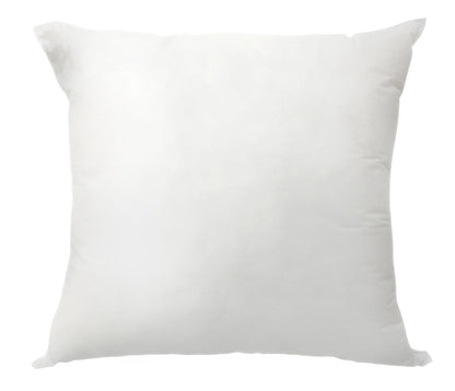 18" X 18" White Polyester Blown Seam Down Pillow Insert