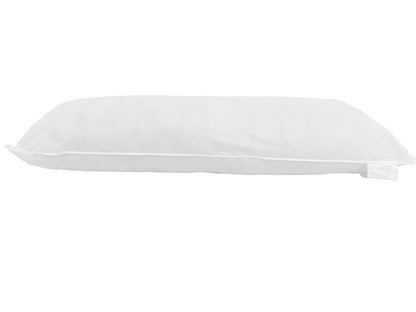 14" X 36" White Polyester Blown Seam Pillow Insert